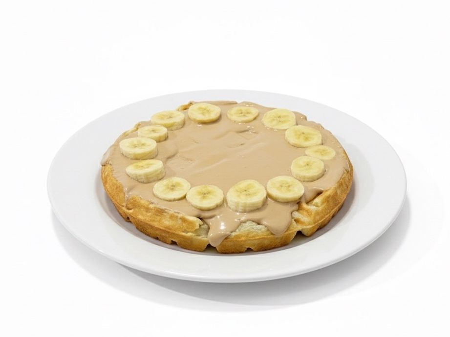 Waffle Bueno Banana