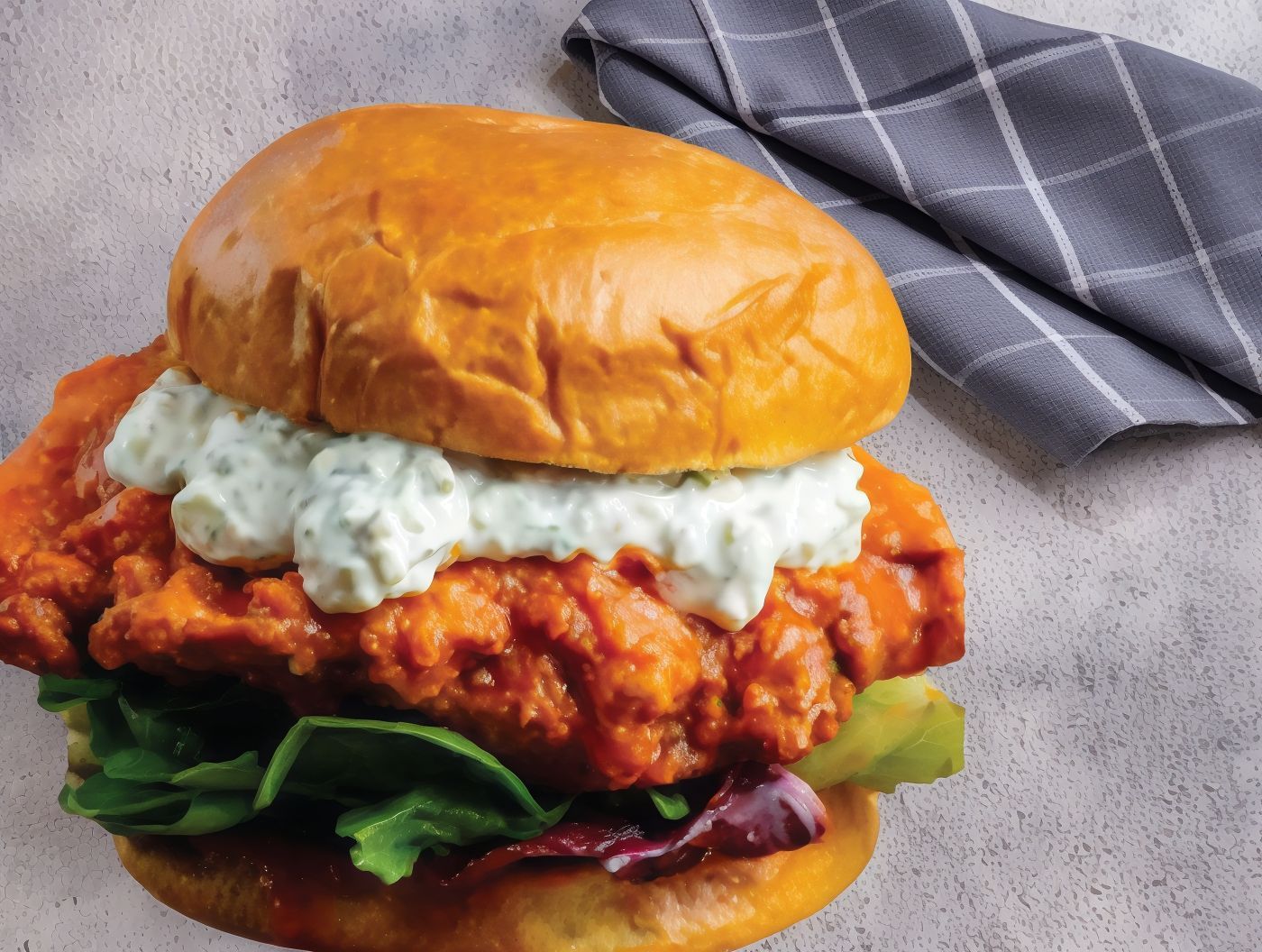 Buffalo Ranch Sandwich