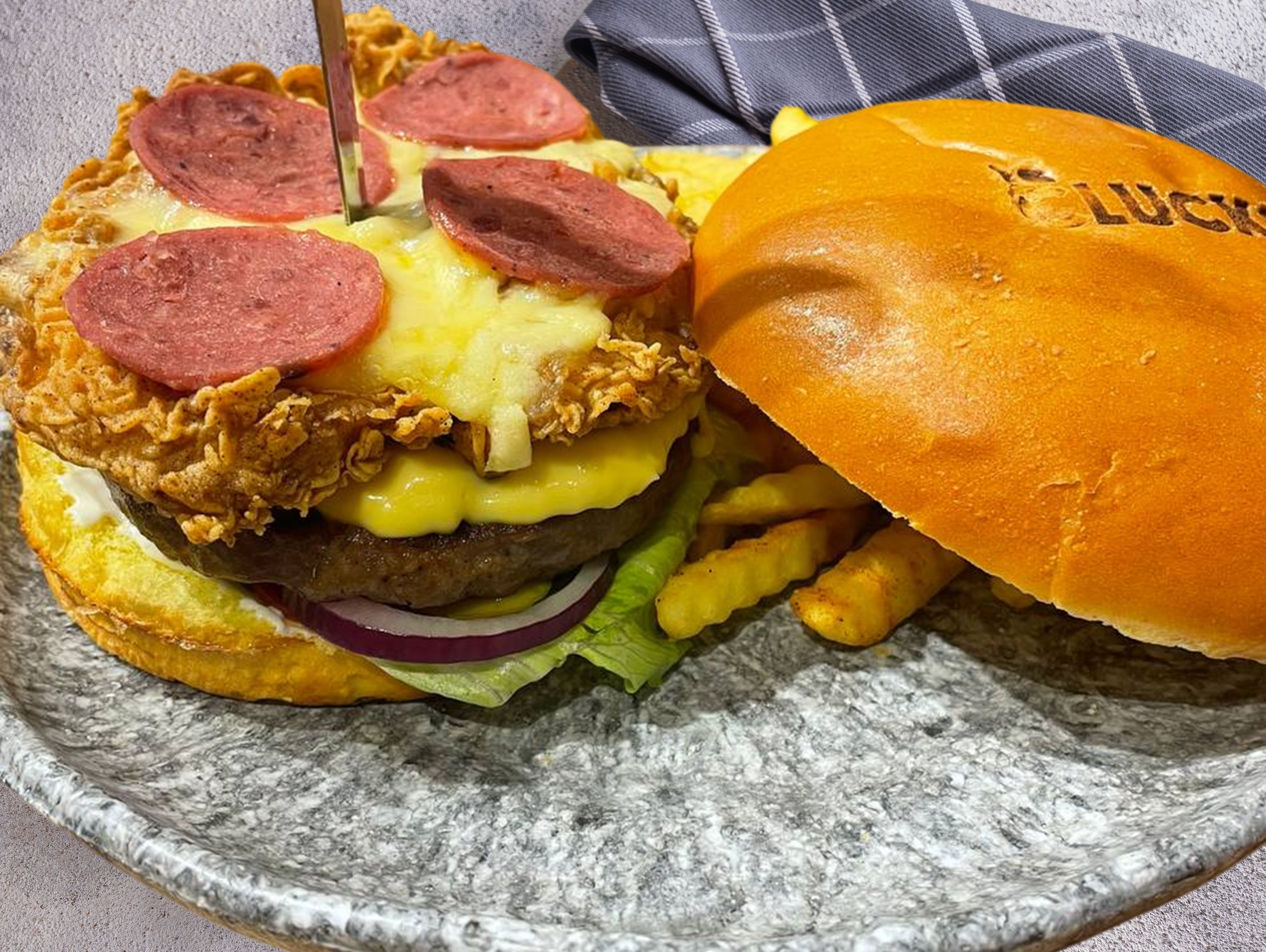 Double Rocket Burger