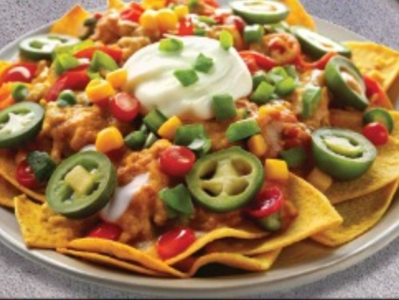 Chicken and Cheese Nachos