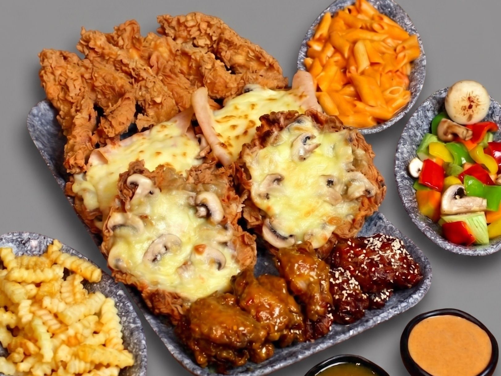 Fried Family Meal for Four