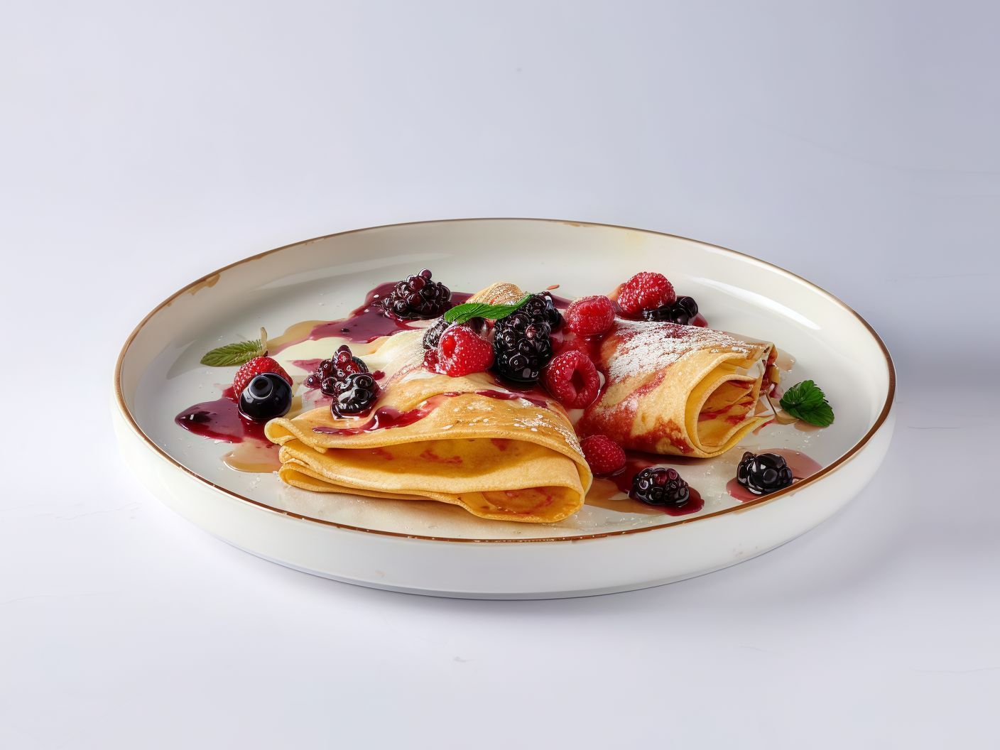 Mix Berry Crepe