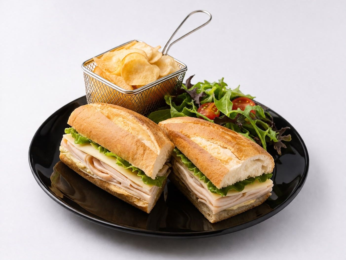 Turkey Emmental Sandwich