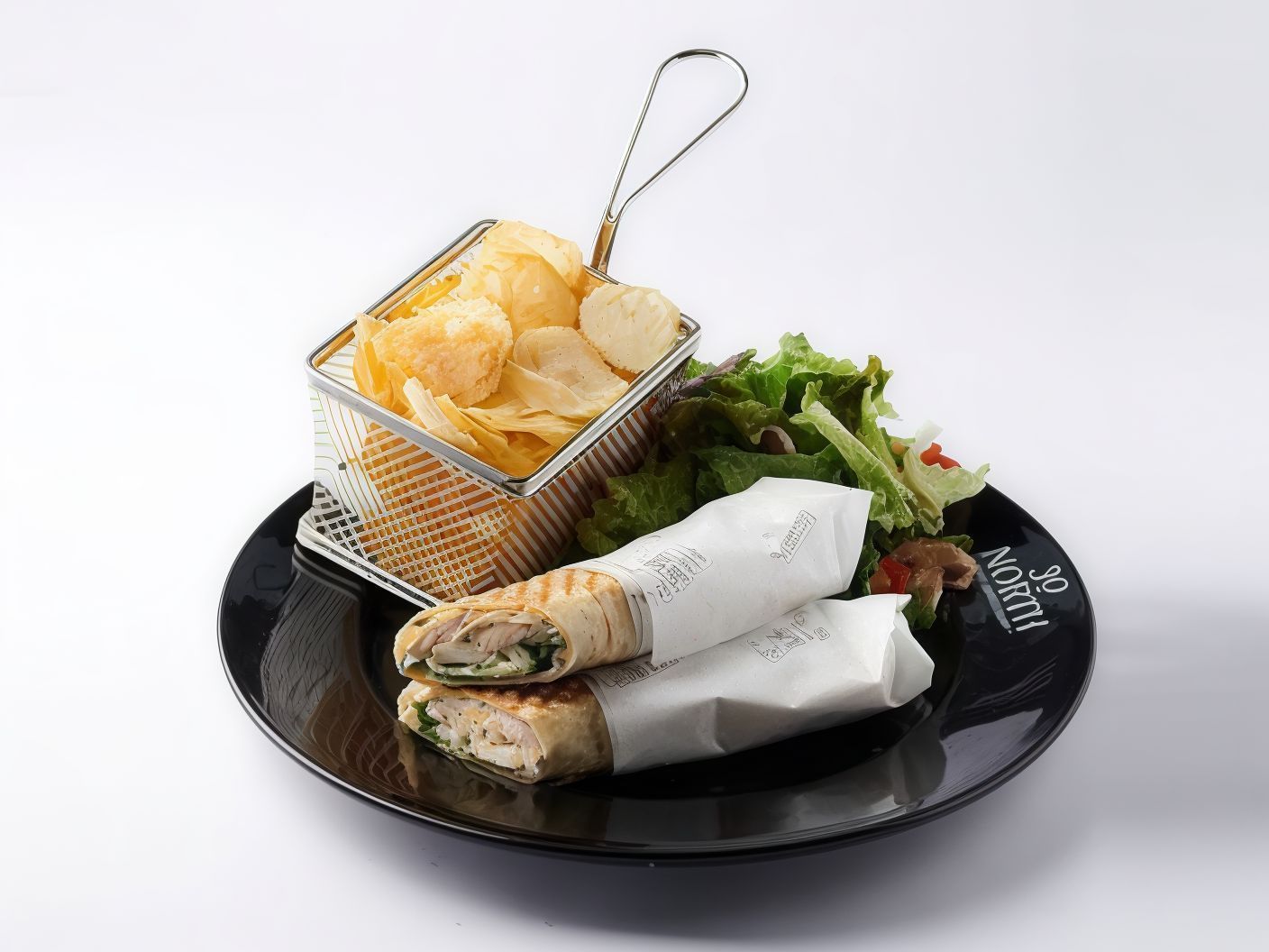 Chicken Caesar Salad Wrap