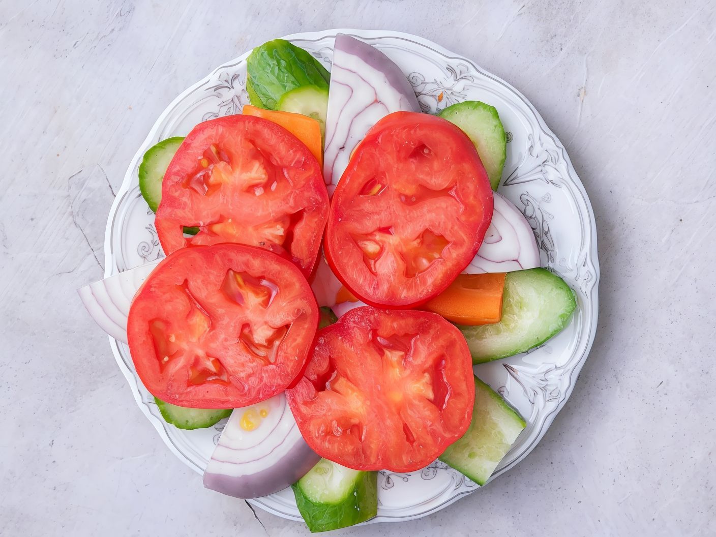 Slices Salad