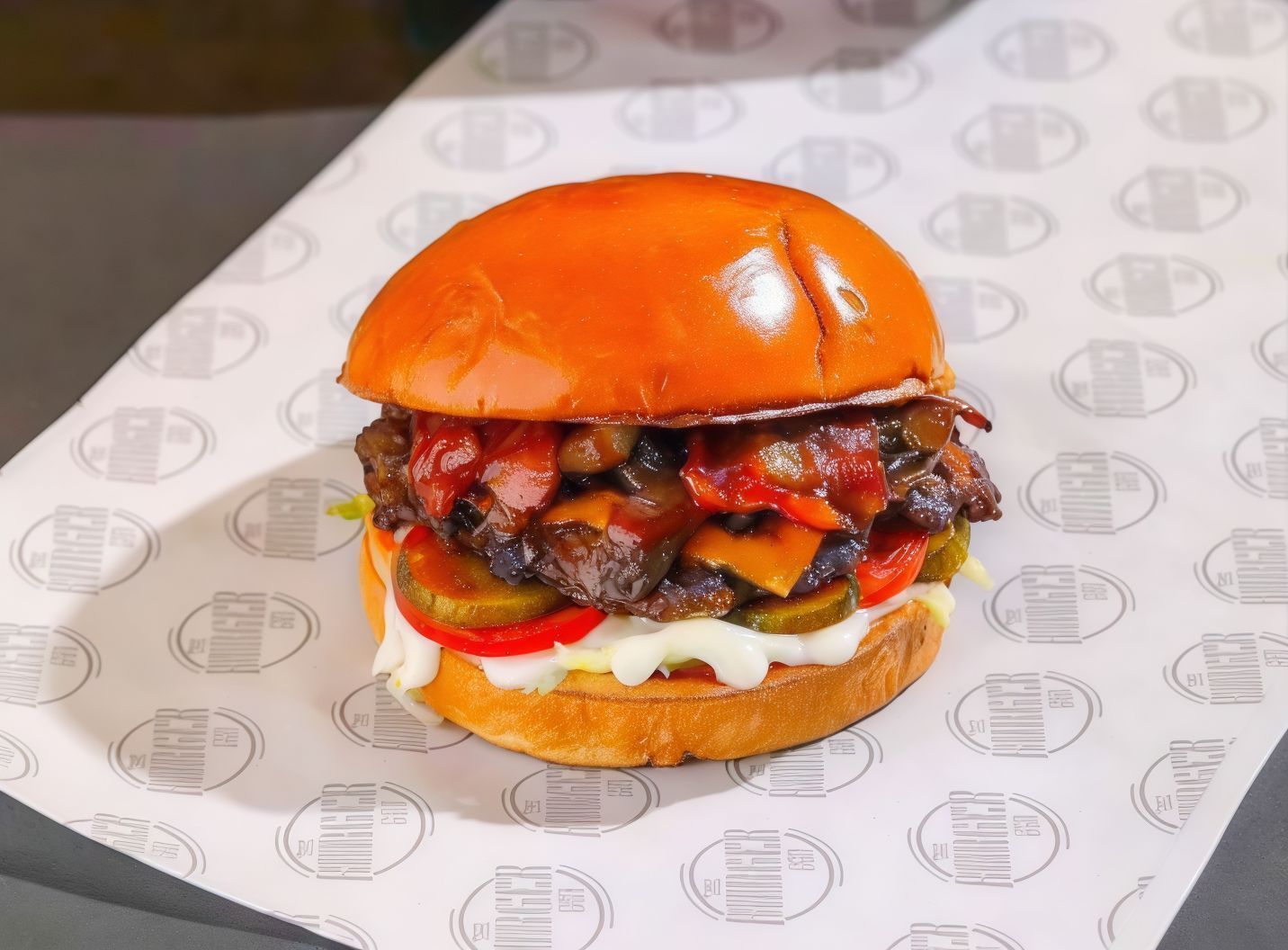 Sweet Bbq Burger