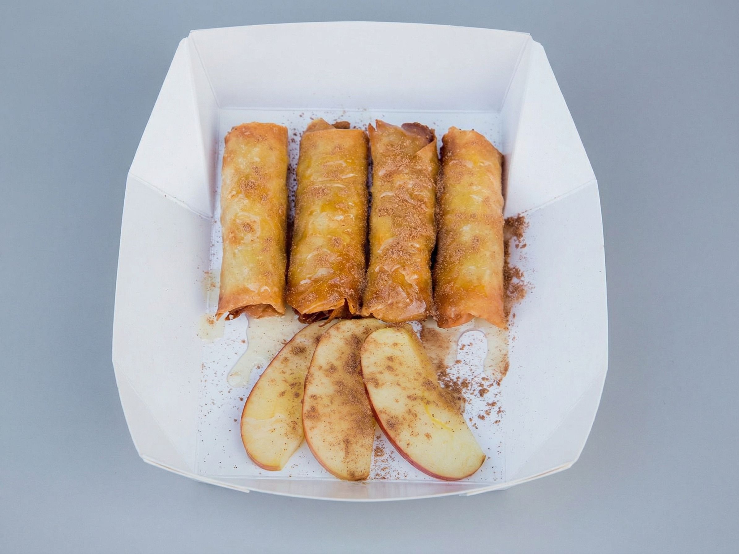 Apple Spring Rolls
