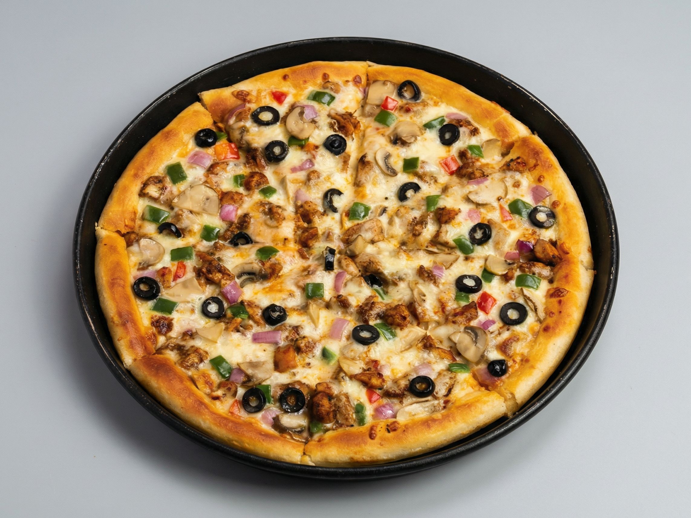 Chicken. Supreme Pizaa