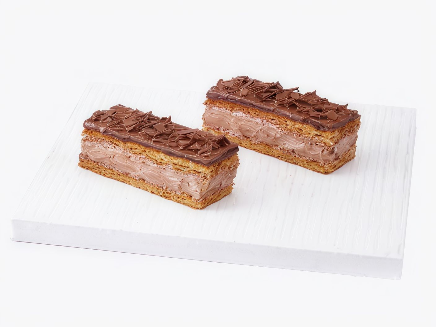 Chocolate Mille-feuille Gateau Lux