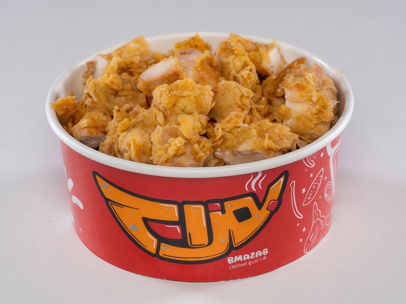Chicken Strips Fatteh Small BBQ