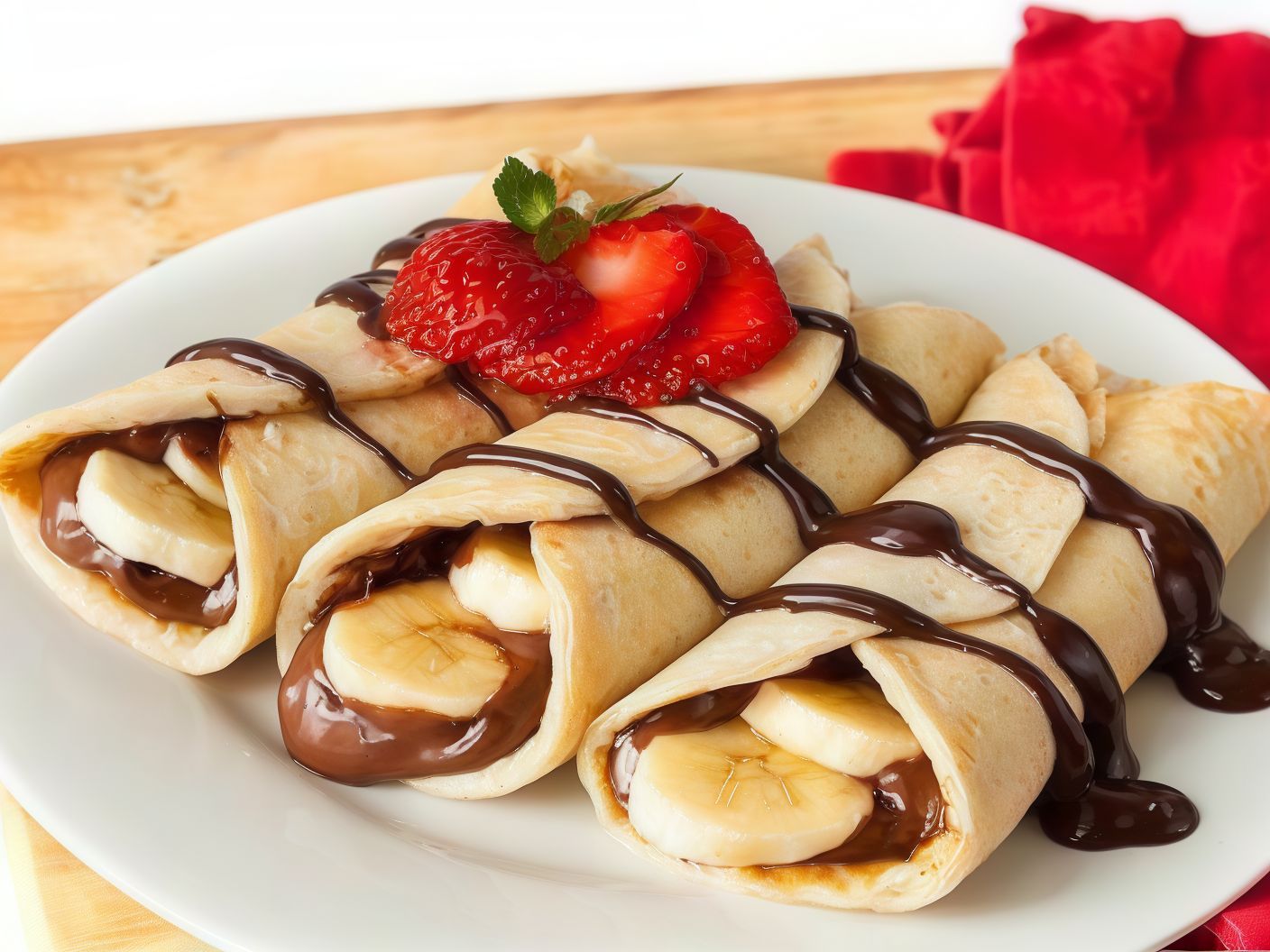 Banana Roll Crepe