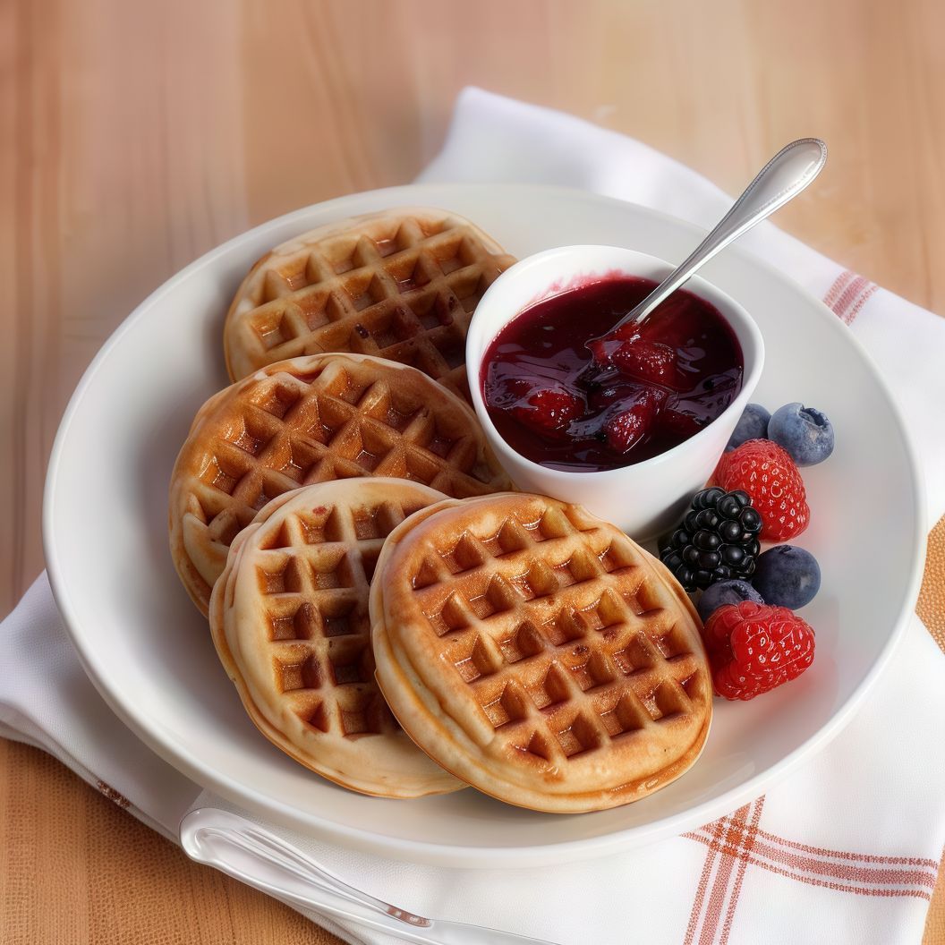 Berry Waffle