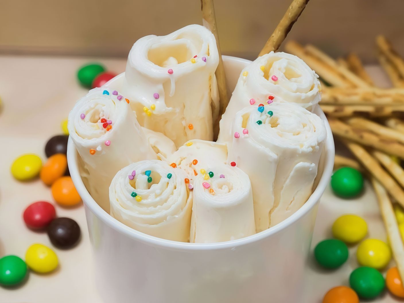 Twinks Chocolate Ice Cream Roll