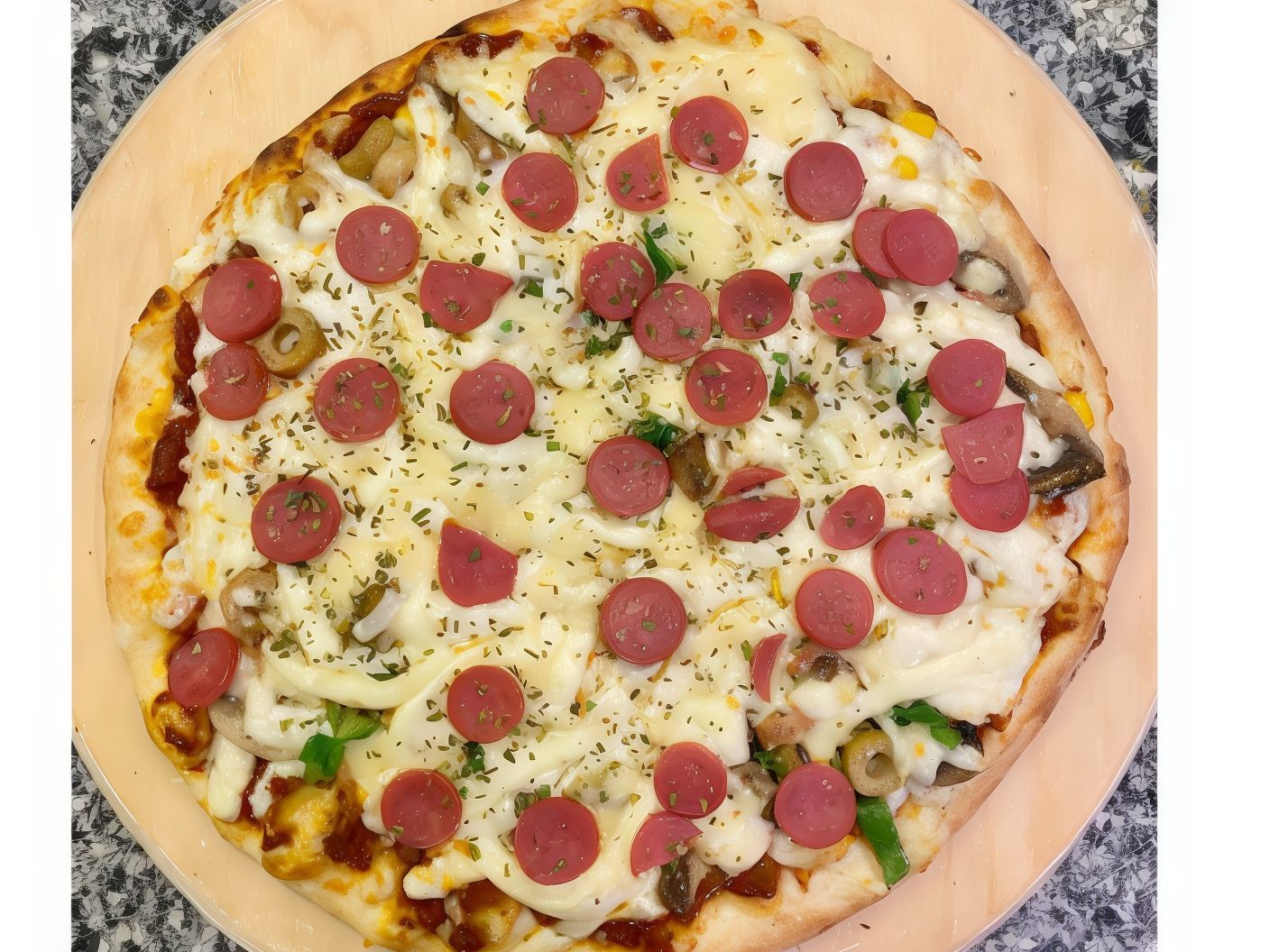Hot Dog Pizza