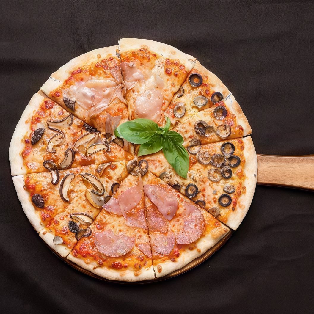 Turkey and sausage Pizza