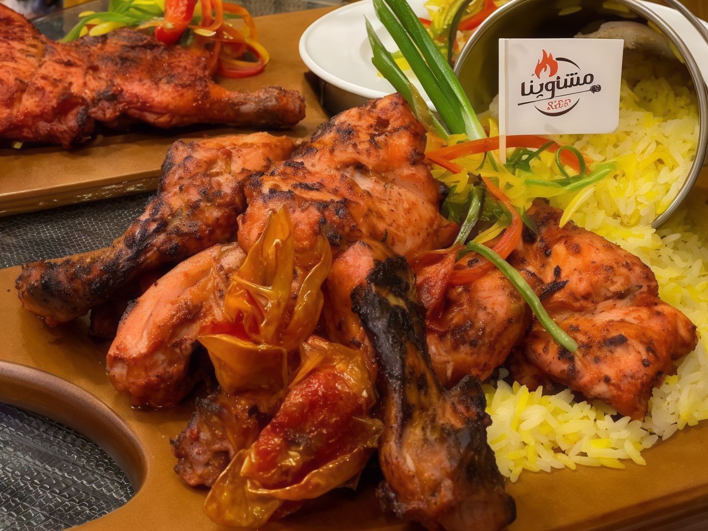 Half Chicken Tandoori Meal