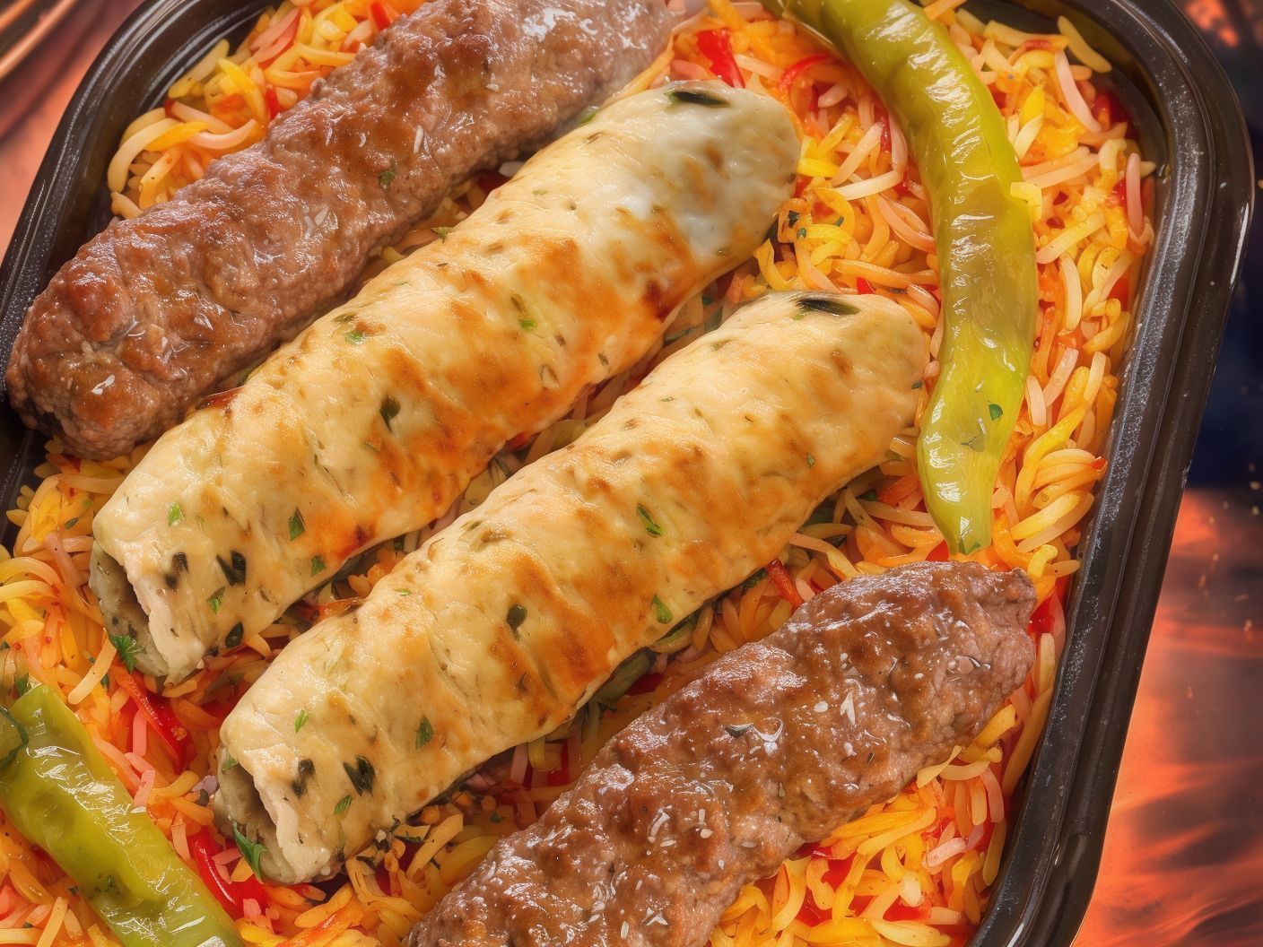 Meat Kofta And Chicken Kofta Mix Meal