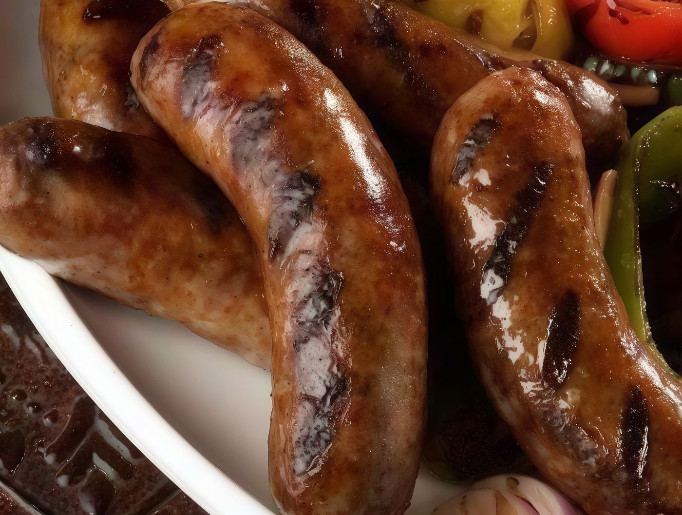 Grilled Mutton Sausage And Grilled Chicken Breasts Mix Meal