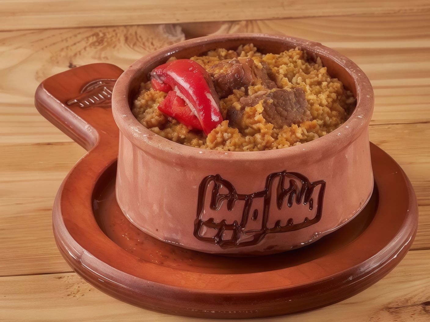 Grits With Meat Casserole