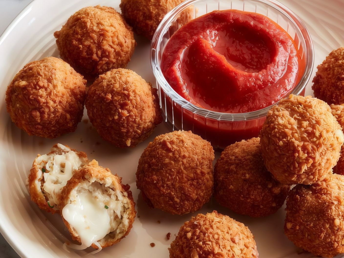 Fried chicken balls