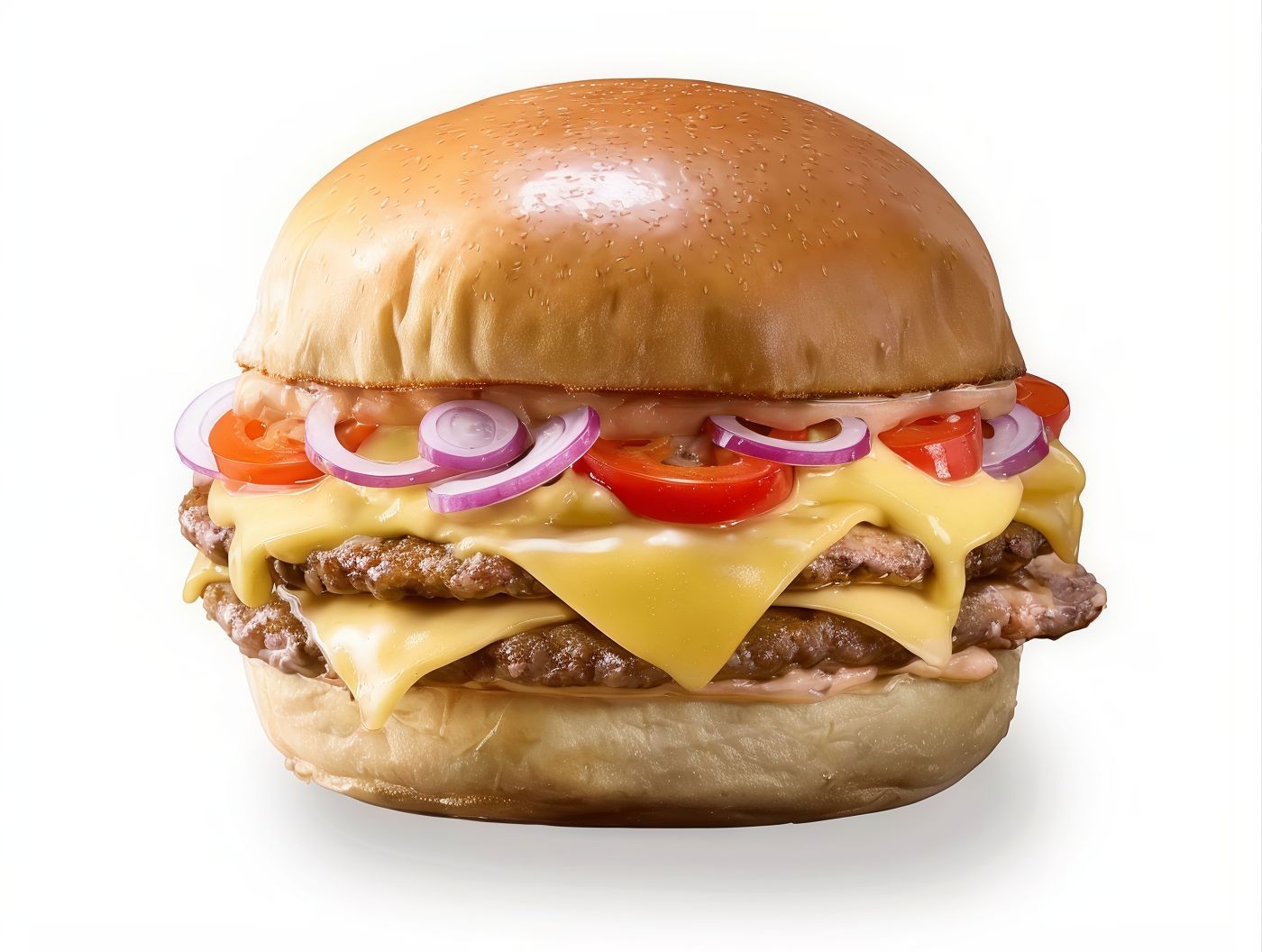 Smash mushroom double Burger