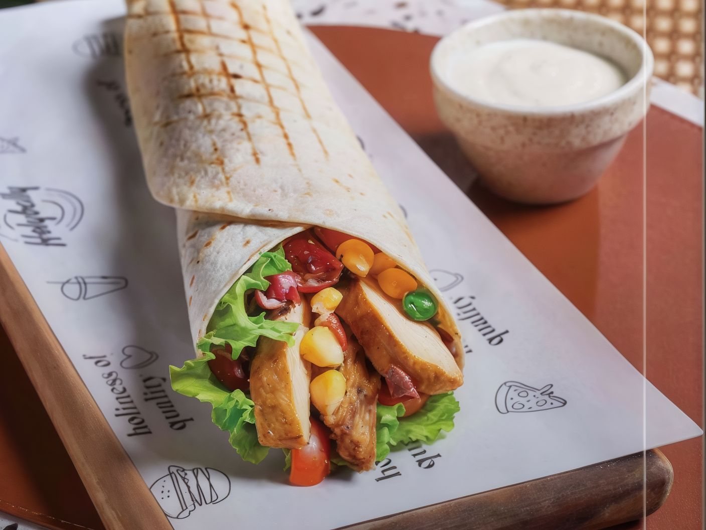 Chicken Tex Mex Wrap