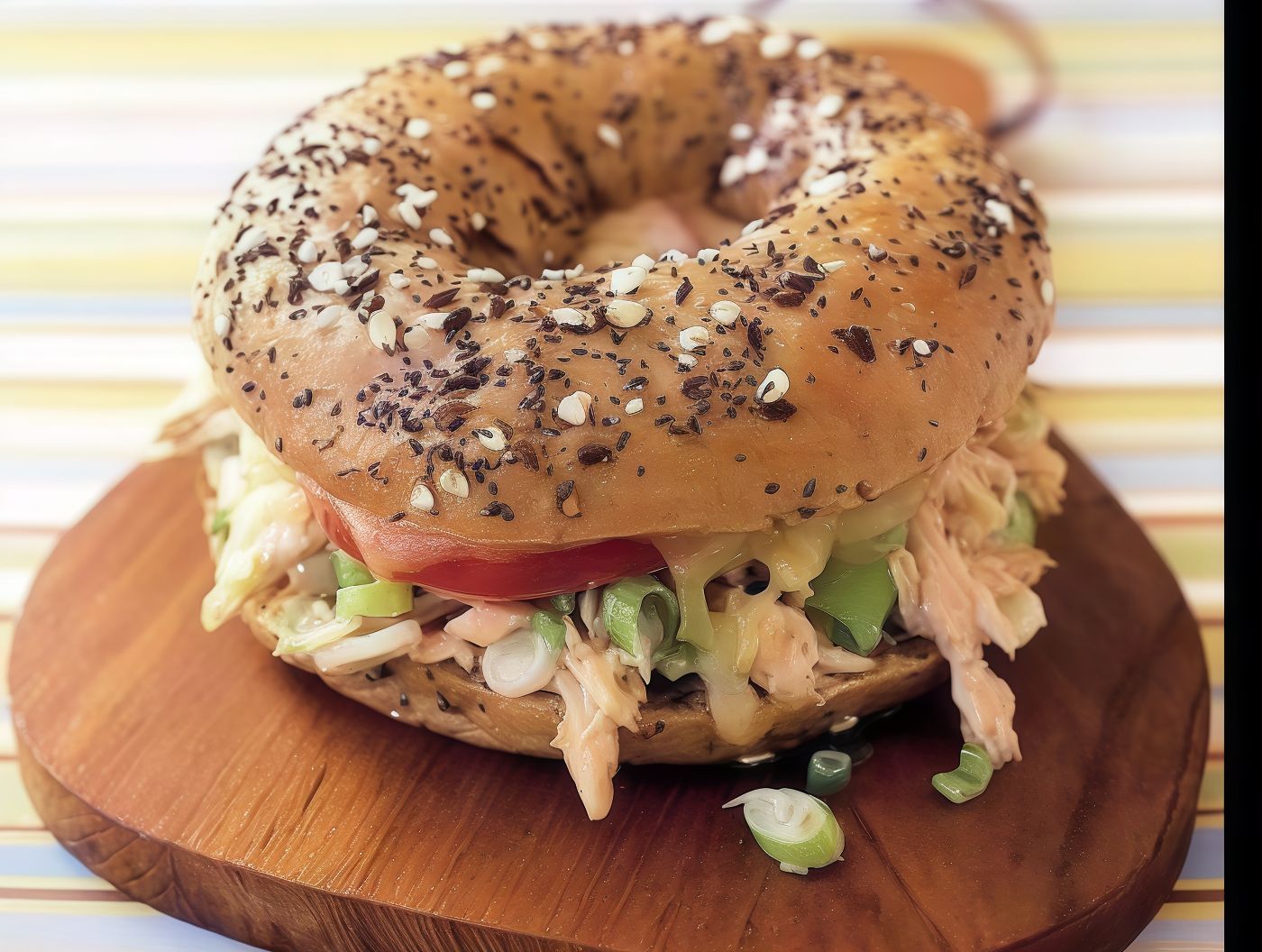 Tuna Bagel