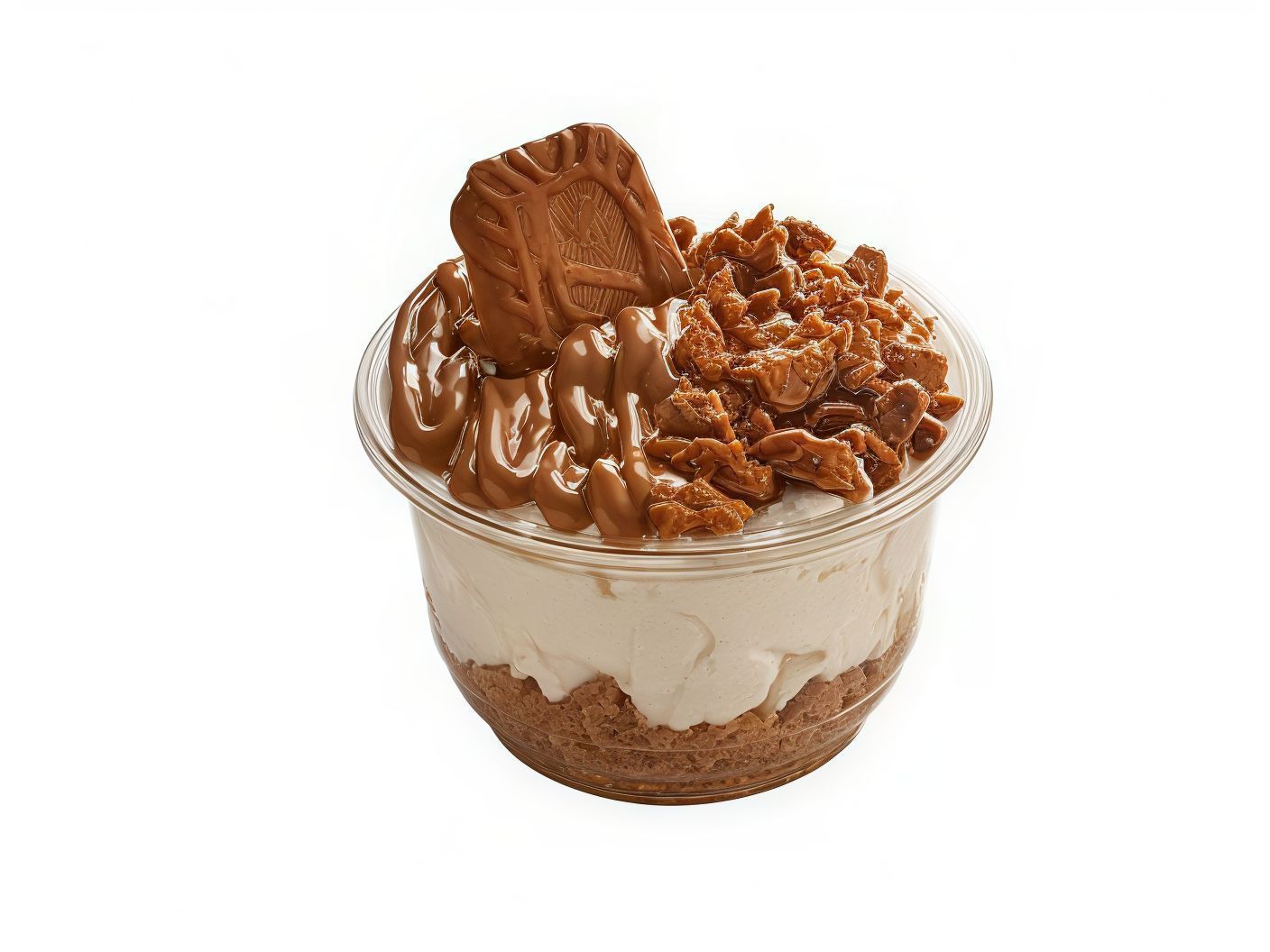 Lotus cheesecake jar