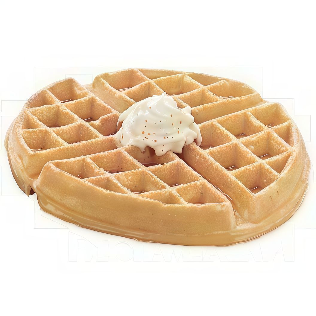 "Create Your Own"Belgium Waffle - Hold It