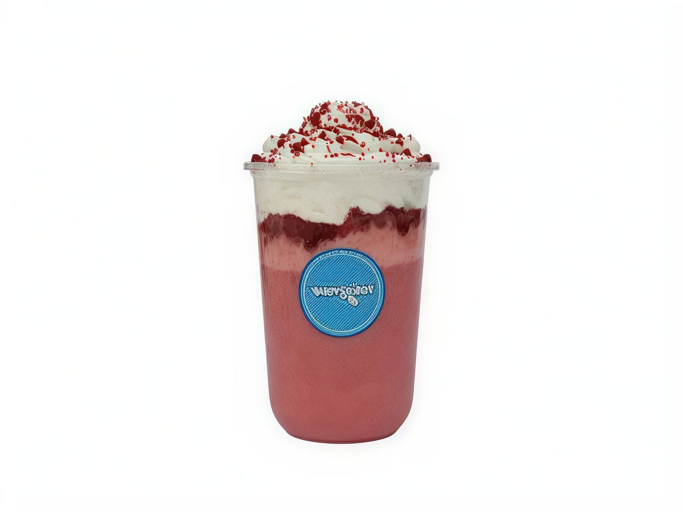Red Velvet Waffle Shake