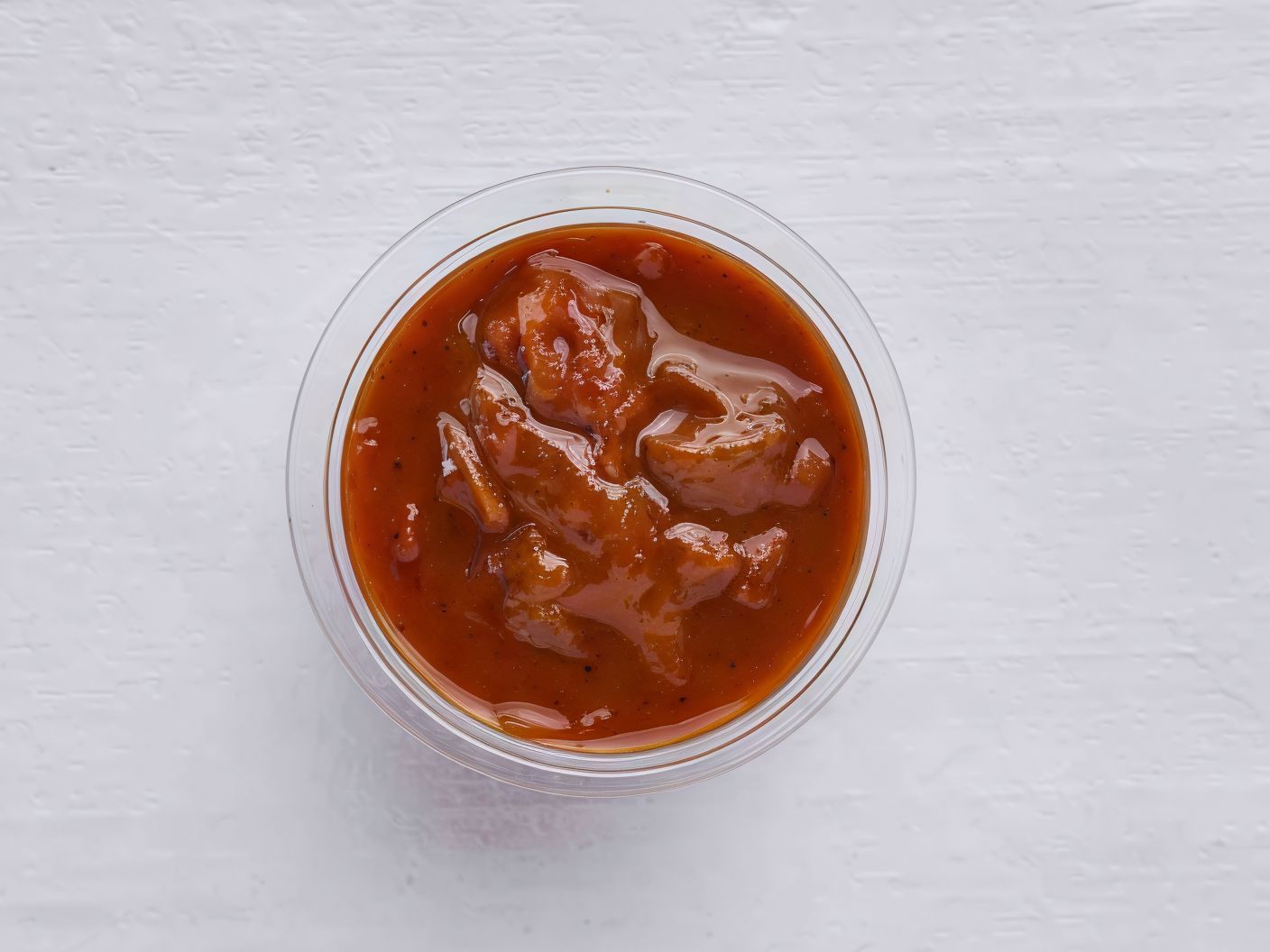 Smiley’s BBQ sauce cup