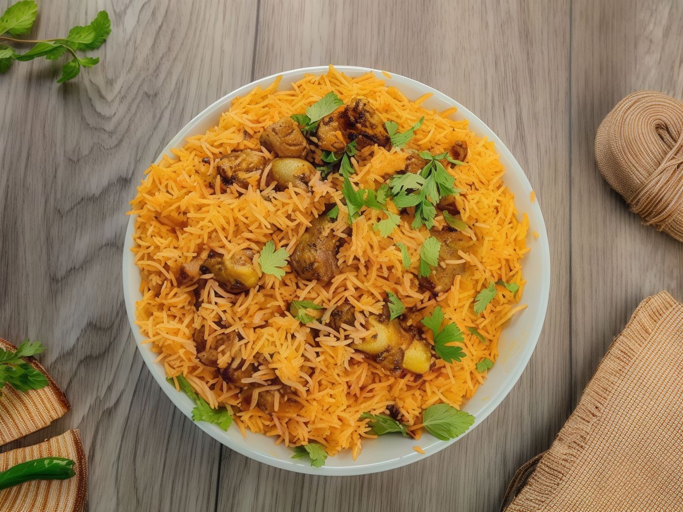 Meat Biryani