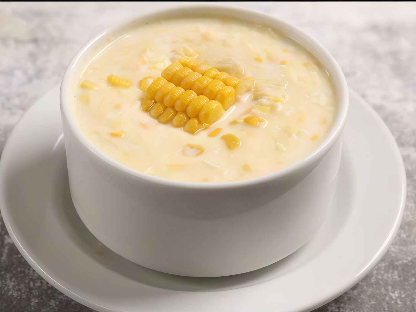 Sweet Corn Chicken Soup