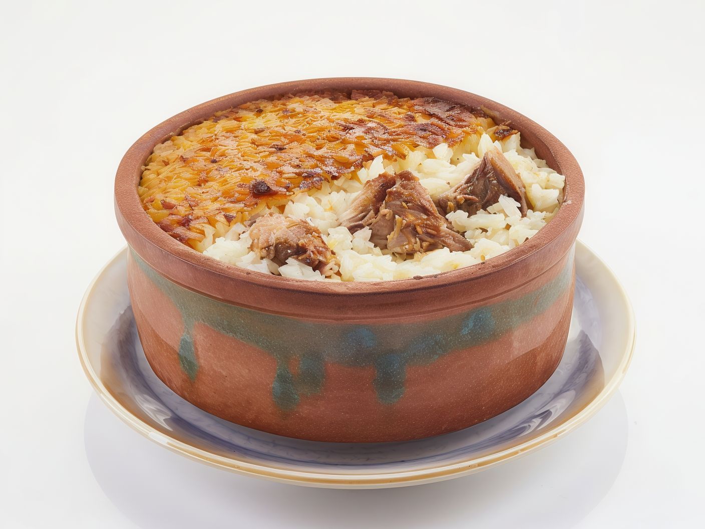 Oven Baked Rice with Meat