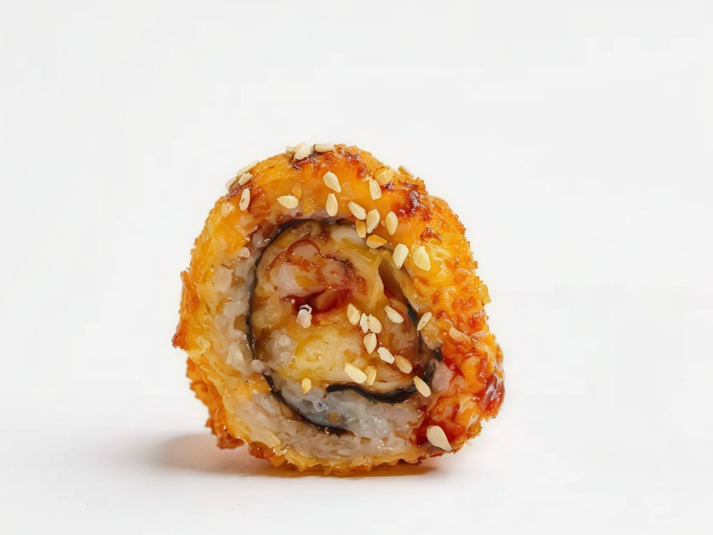 Salmon New Crunchy Hot Roll
