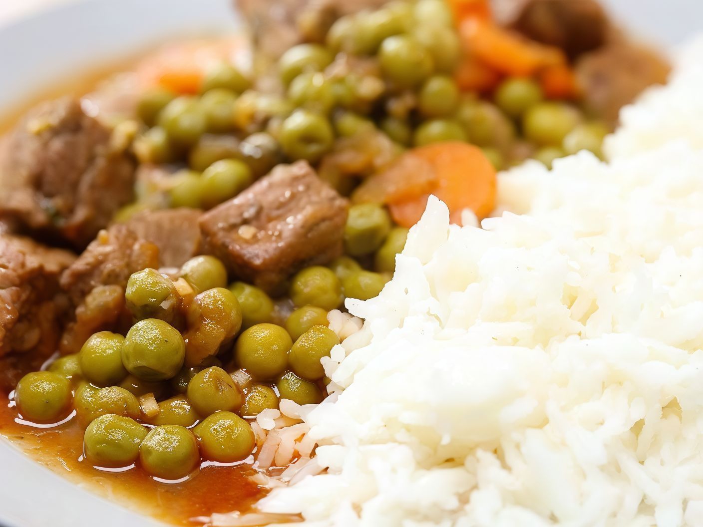 Peas With Meat