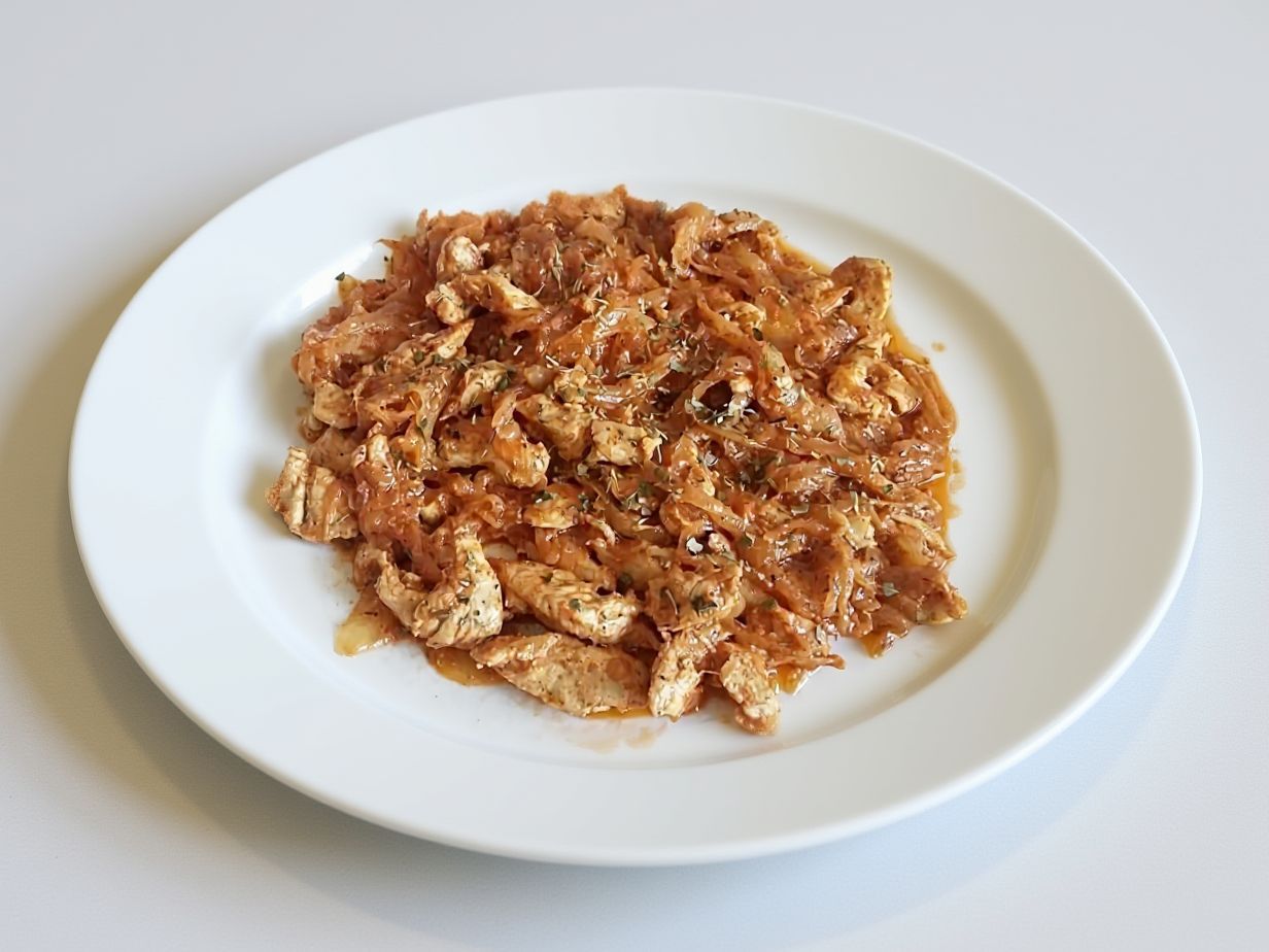 Chicken breast casserole with tomatoes + rice dish