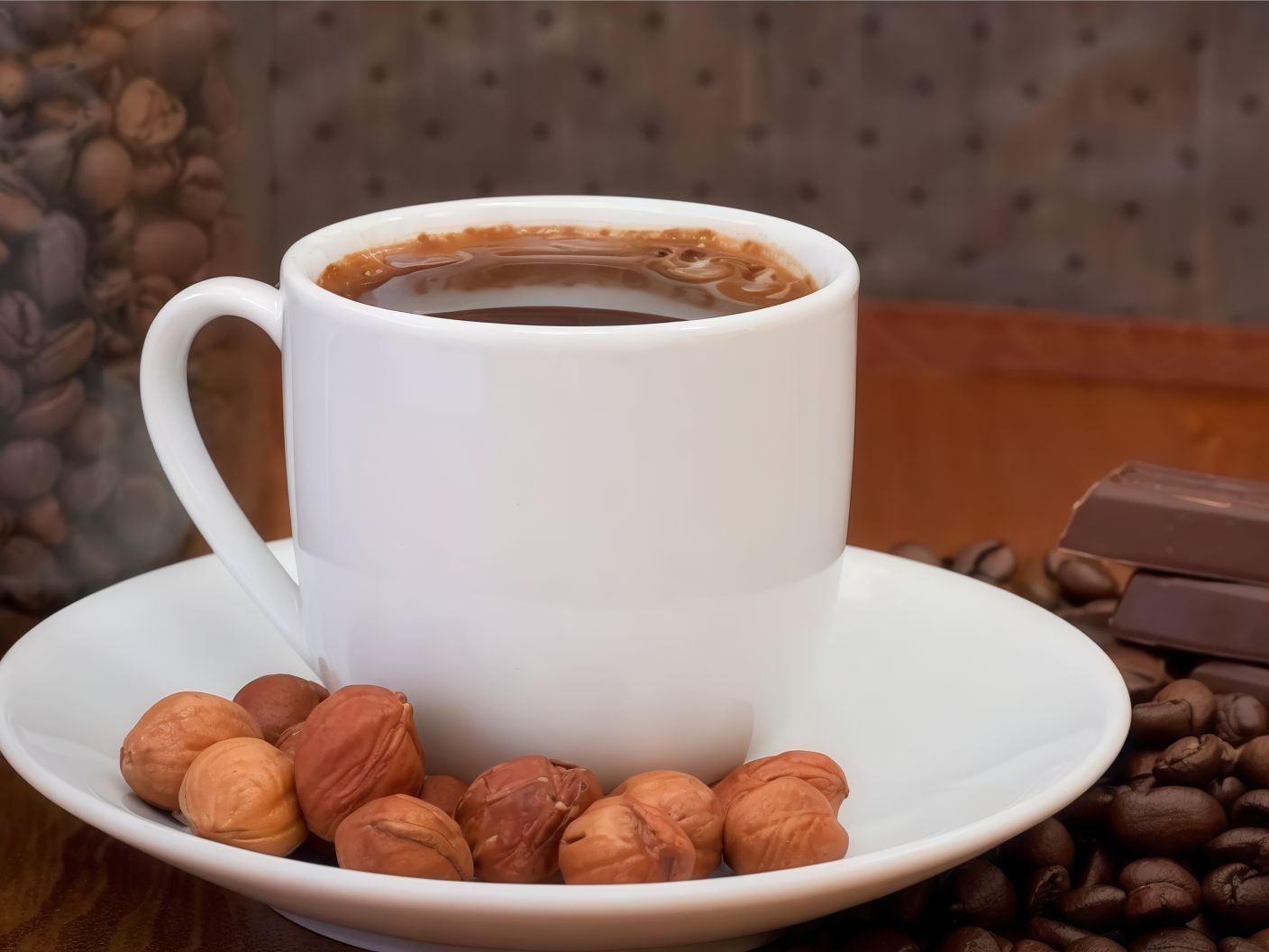 Single Hazelnut Coffee
