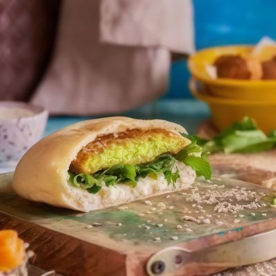 Taamia Labna Sandwich