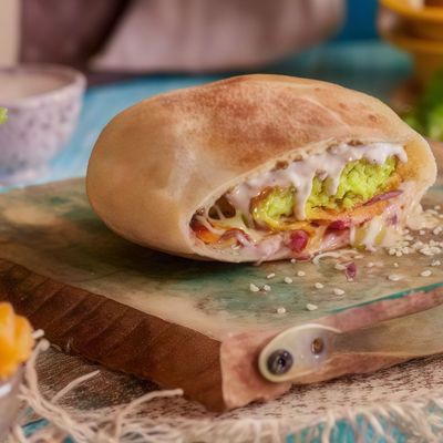 Taamia Pastrami Baladi Sandwich