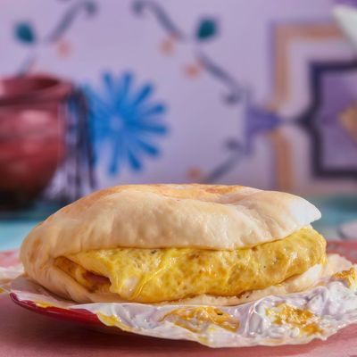 Omelet Hotdogs Baladi Sandwich