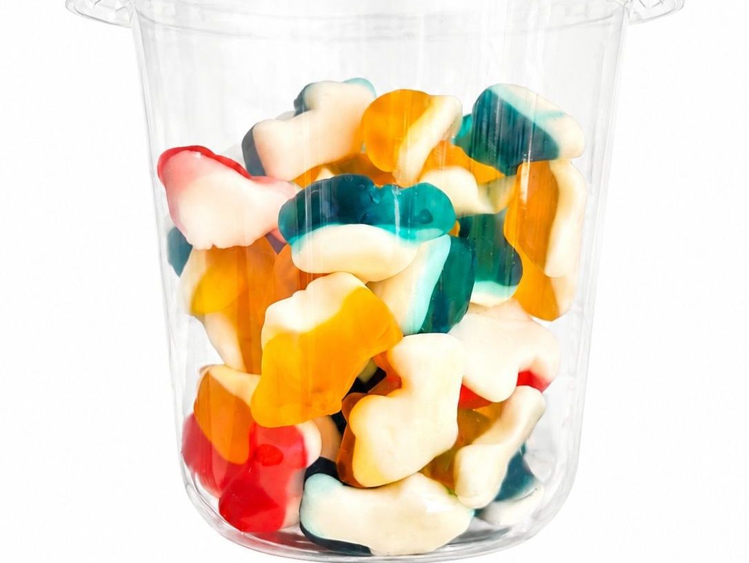 Fresh Fruit Gummy Sharks Sweets