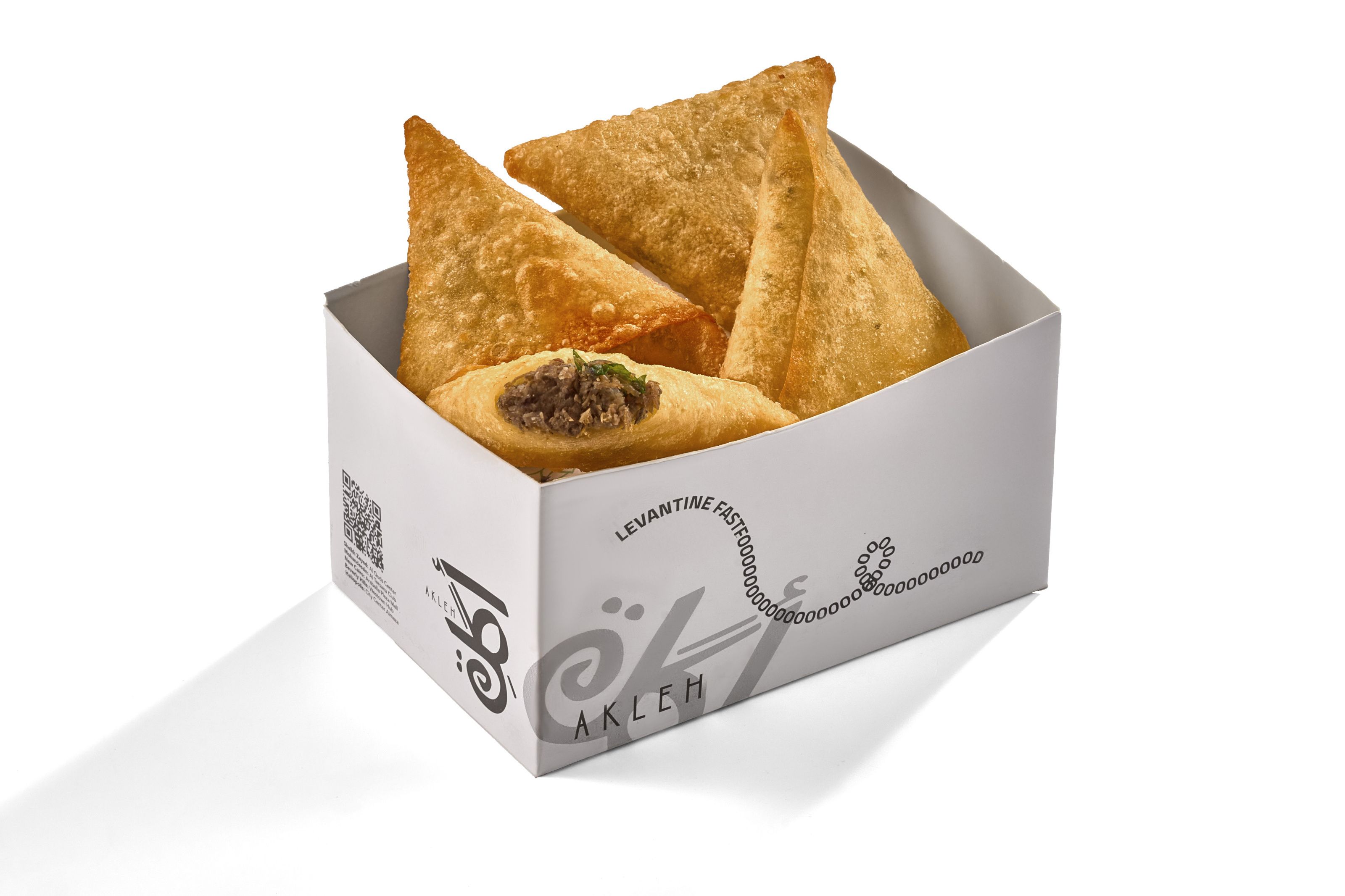 Meat Sambousak - 4 Pieces