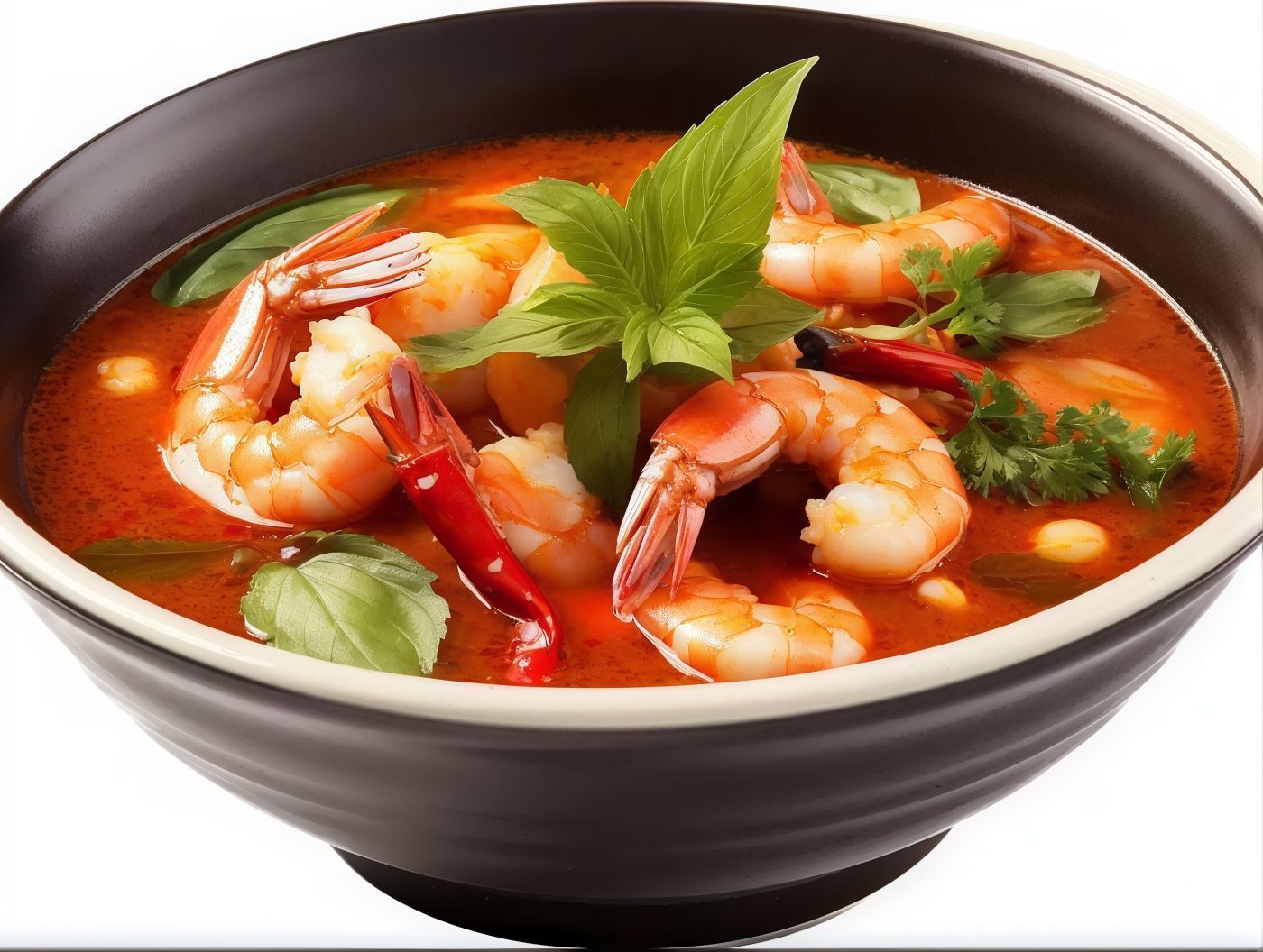 Tom Yum Shrimp Soub
