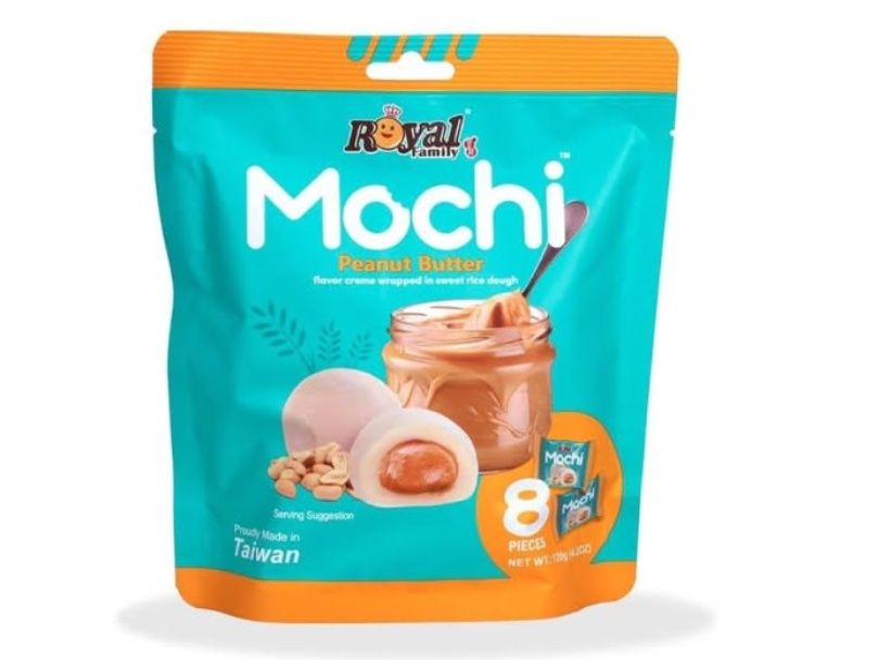 Peanut Butter Mochi Cake, 8 Pieces