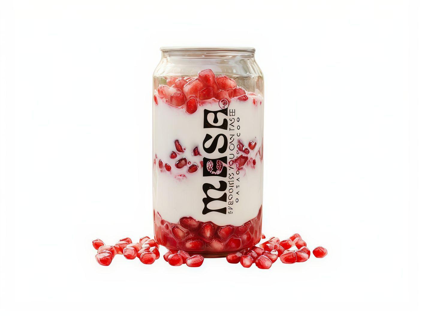 Pomegranate yogurt