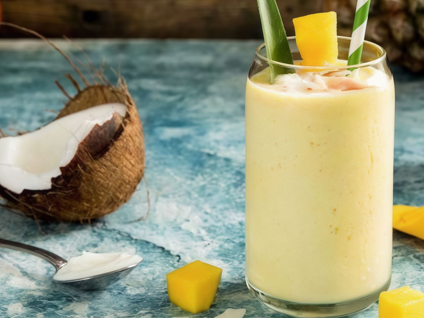 Mango Coconut Smoothie