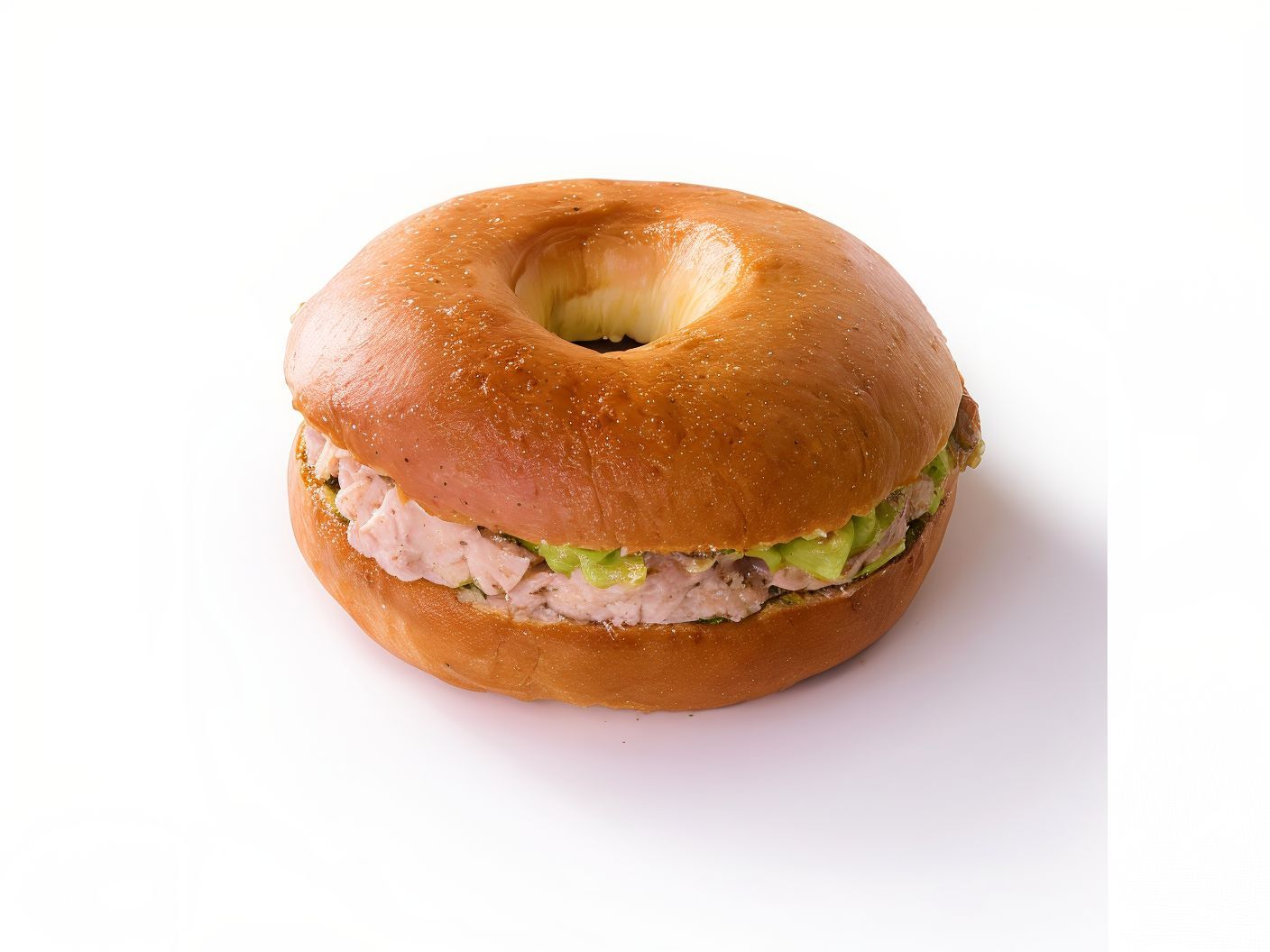 Spicy Tunakado Bagel