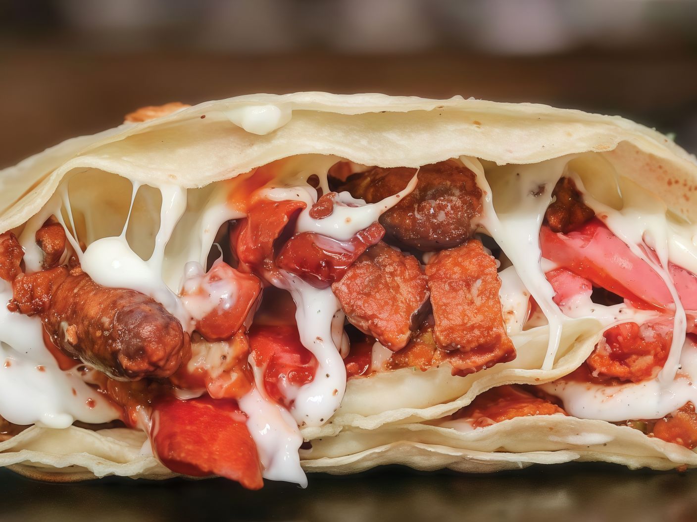 Hot Dog Crepe