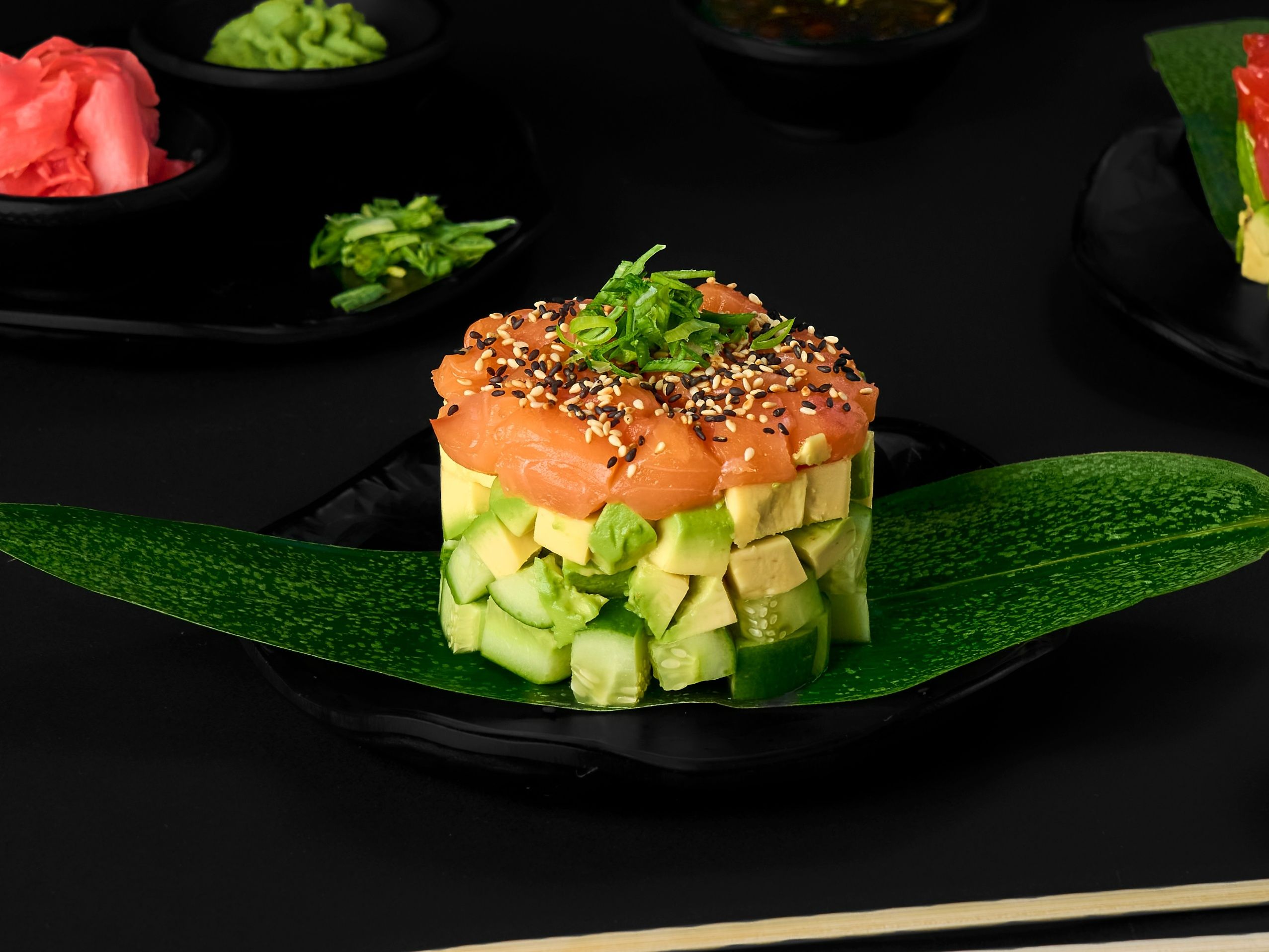 Salmon salad